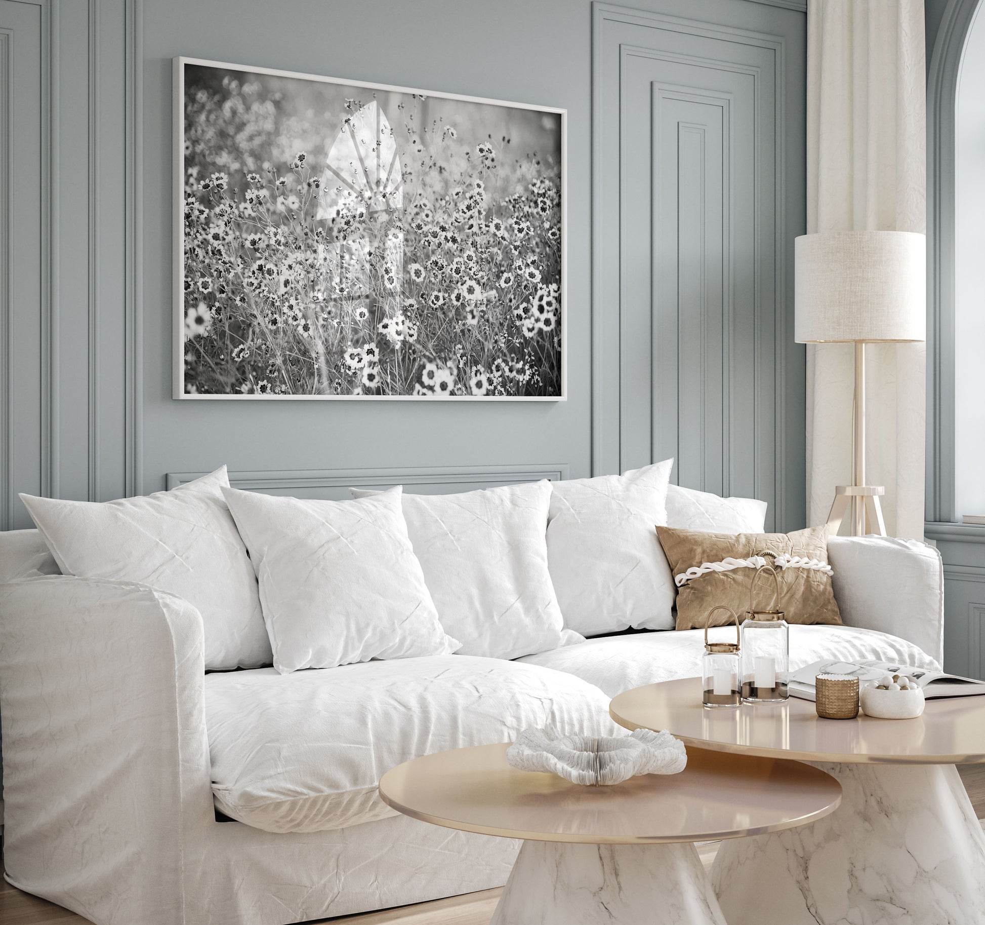 Field of Shadow and Light Fine Art Print