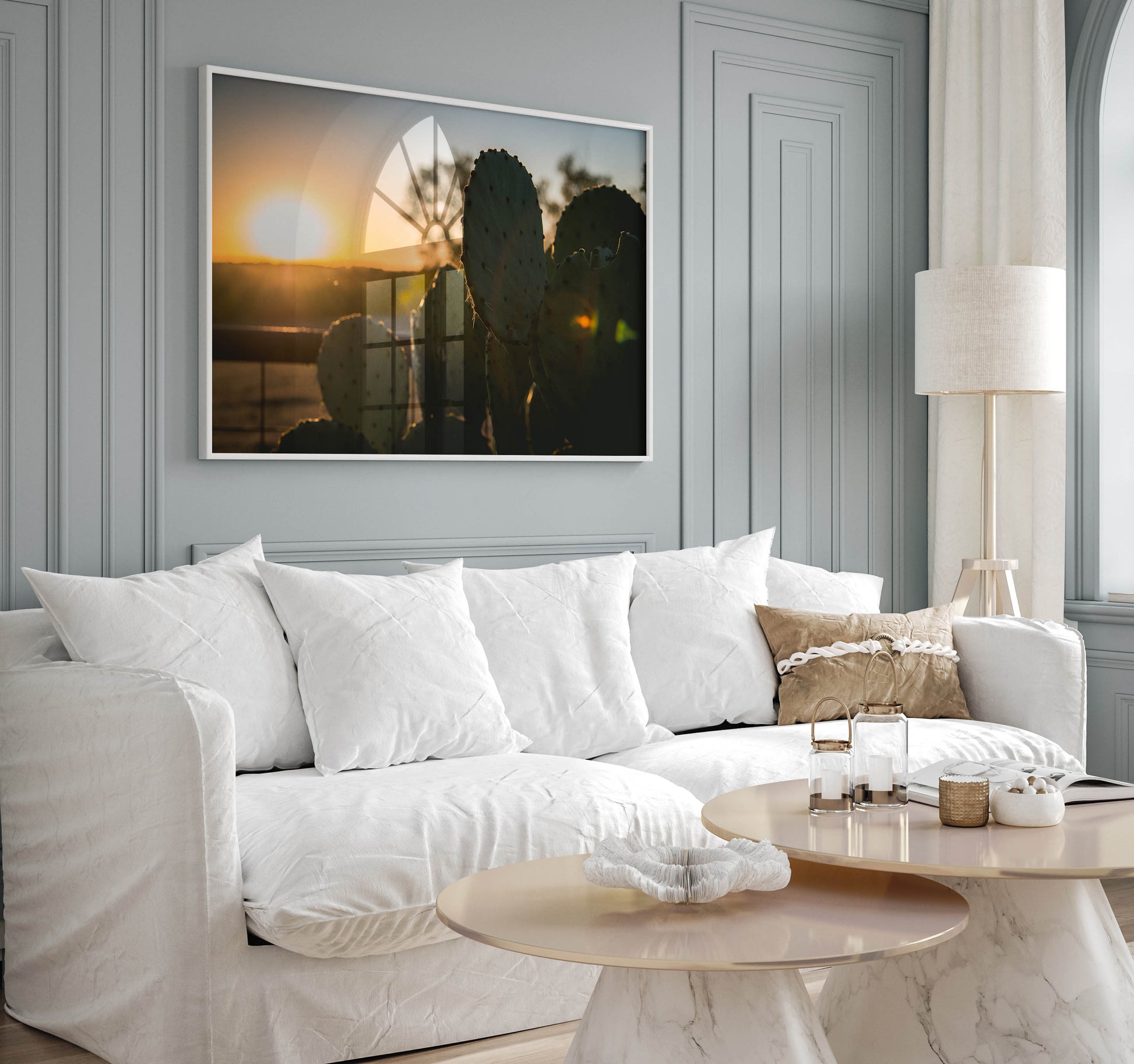 Sunset Sentinel Fine Art Print