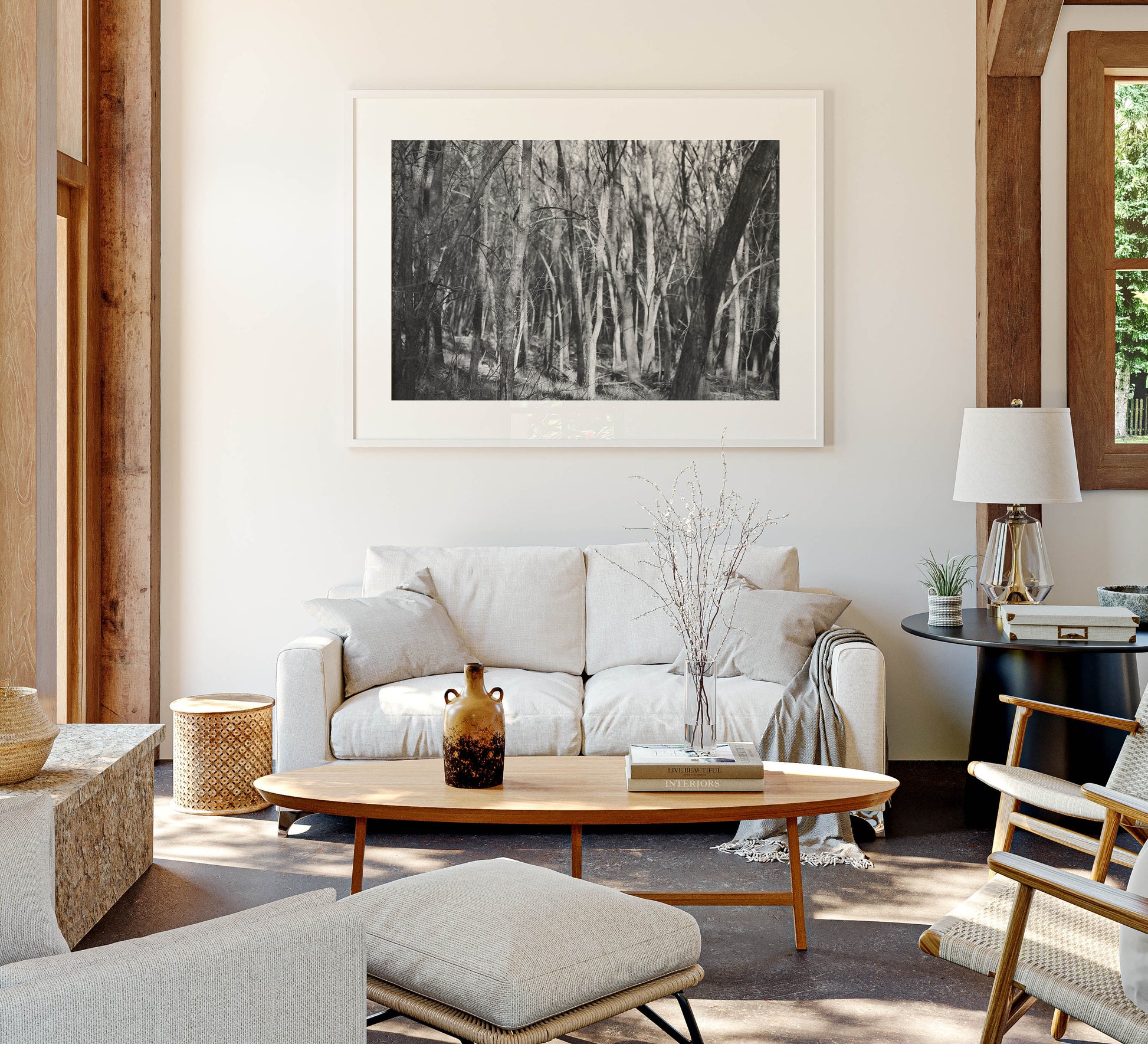 Stillness in the Grove Fine Art Print