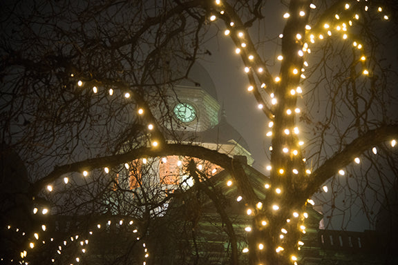 Denton in Twilight Fine Art Print